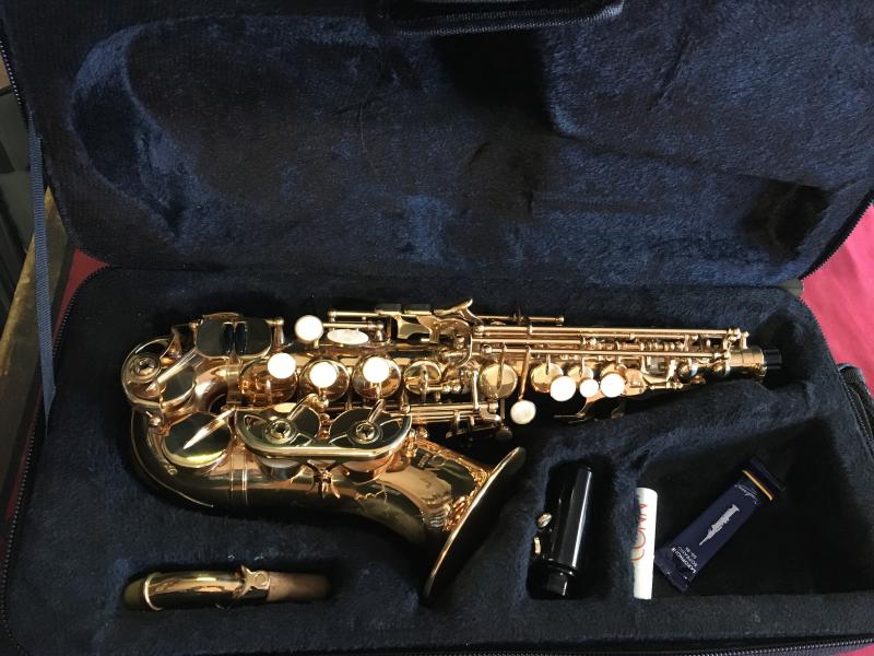 Saxophone soprano courbe étude
